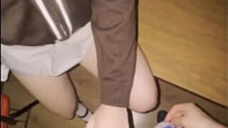 School sex in Mexico!! penetrated in the classrooms without a condom! Mexican home video porn video